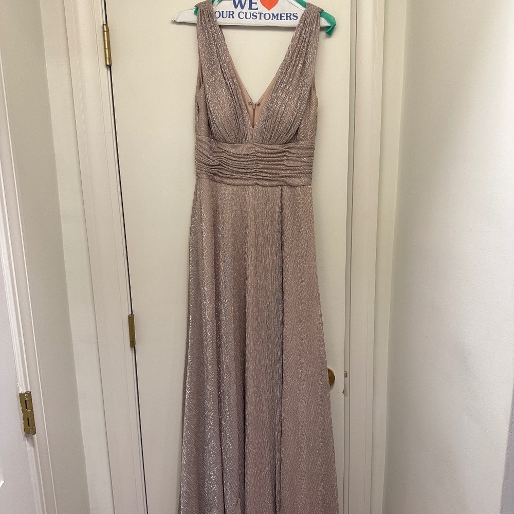 Long shiny Gown